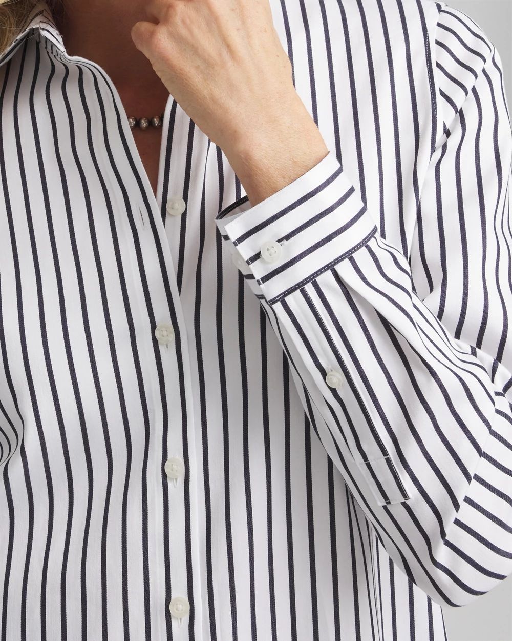 No Iron™ Stripe Tunic | Chico's